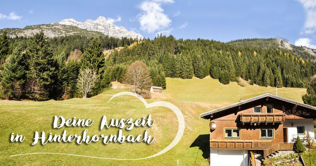 Ferienhaus Hochvogel Hinterhornbach Exteriér fotografie